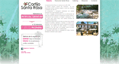 Desktop Screenshot of cortijosantarosa.com